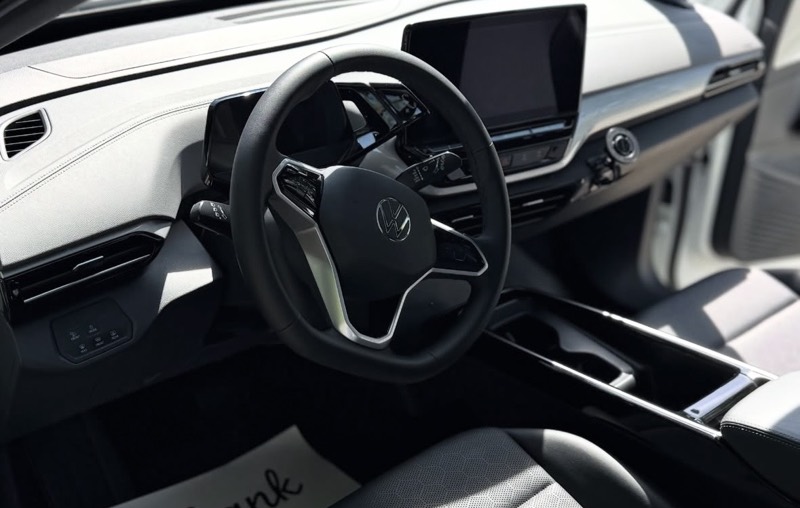 Tesla Model X interior after detailing